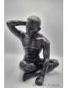 Naakte man - bronzen beeld (BS1480B)