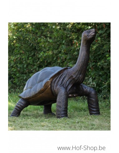Reuze schildpad - bronzen beeld (B1485)