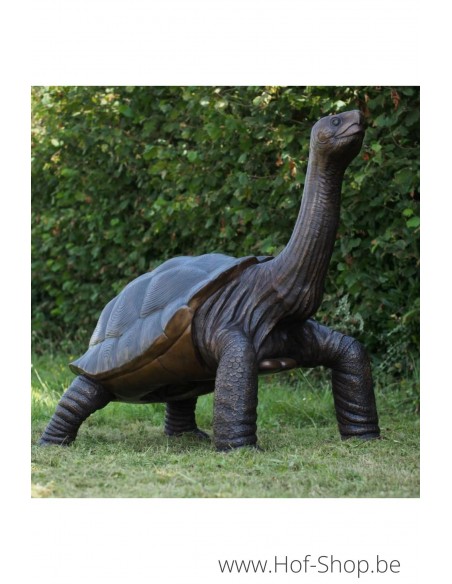 Reuze schildpad - bronzen beeld (B1485)