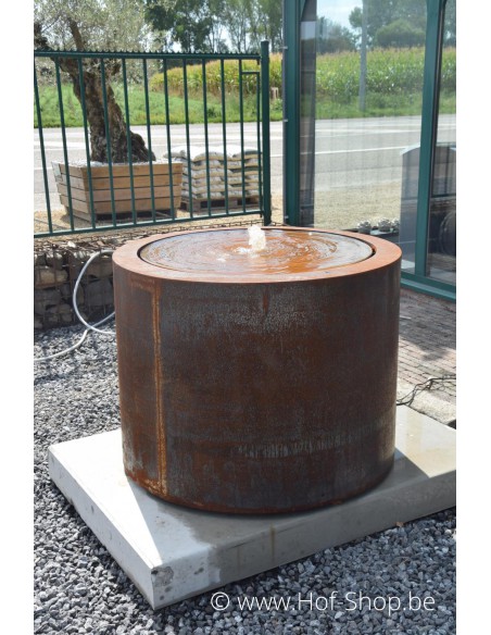 Watertafel in cortenstaal Adezz