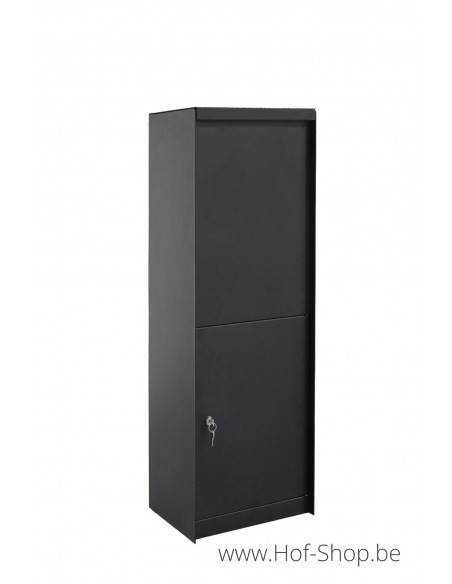Parcelbox L RAL 9005 - eSafe pakketbus plaatstaal