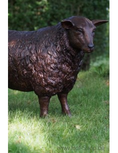 Mouton - statue en bronze (B73015)