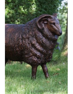 Schaap Ram - bronzen beeld (B73013)
