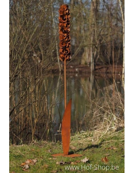 Delphinium - metalen figuur in ecoroest (MD70030)
