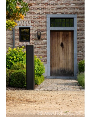 Fenix Top Medium RAL 9005 - boîte à colis eSafe aluminium