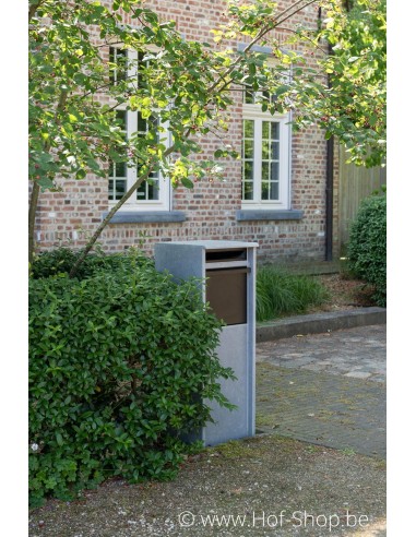 Cobox 8 Divo - boîte à colis en pierre bleue