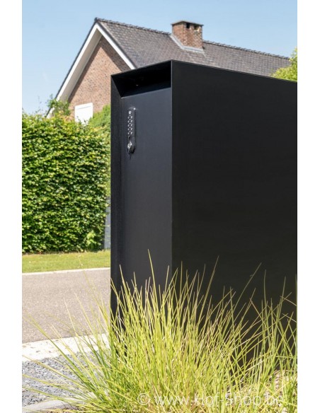 Maxus Single 1400 - boîte aux lettres eSafe aluminium