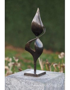 Sculpture Abstraite - statue en bronze (AN2933BR-BI)