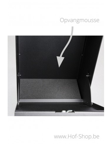 Dropbox Small Deur Achteraan - pakketbus aluminium