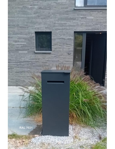 Case (RAL de votre choix) - boîte à colis Adezz aluminium