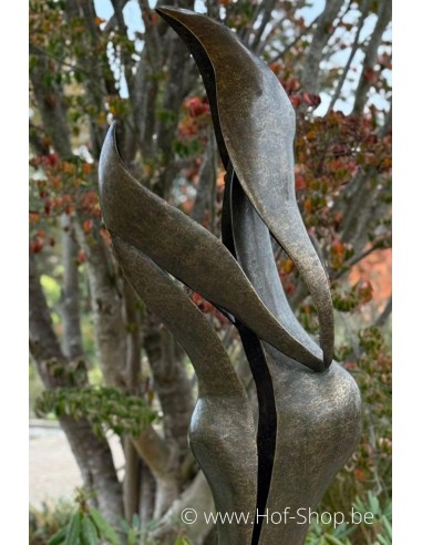 Sculpture moderne Harmonie - statue en bronze (AN0819BR-BI)
