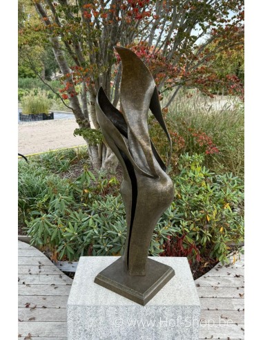 Sculpture moderne Harmonie - statue en bronze (AN0819BR-BI)