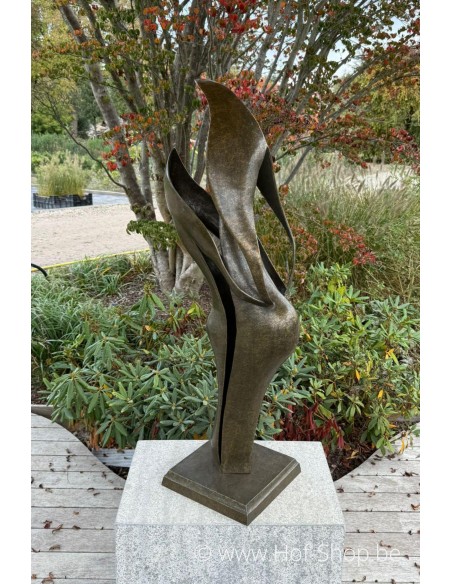 Sculpture moderne Harmonie - statue en bronze (AN0819BR-BI)