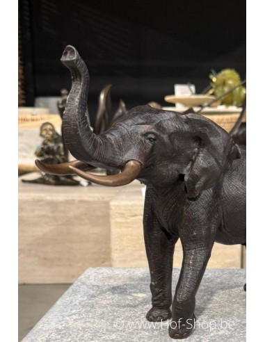 Éléphant 36 cm - statue en bronze (BS1310B)