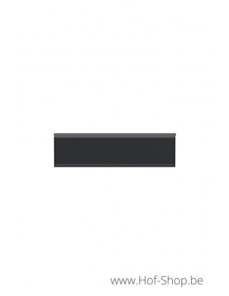 Brievenbusklep type 505 RAL 9005 - eSafe briefplaat aluminium