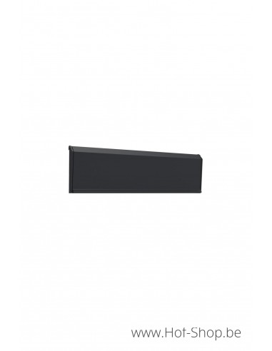 Clapet de boîte aux lettres type 505 RAL 9005 - Clapet de boîte aux lettres eSafe en aluminium