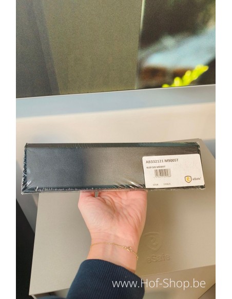 Brievenbusklep type 505 RAL 9005 - eSafe briefplaat aluminium