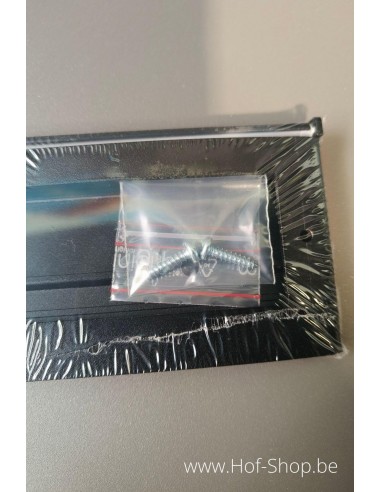 Brievenbusklep type 505 RAL 9005 - eSafe briefplaat aluminium