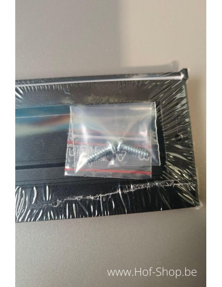 Brievenbusklep type 505 RAL 9005 - eSafe briefplaat aluminium