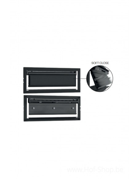 Klep Seamless Integra 300 NG Brut  - briefplaat aluminium