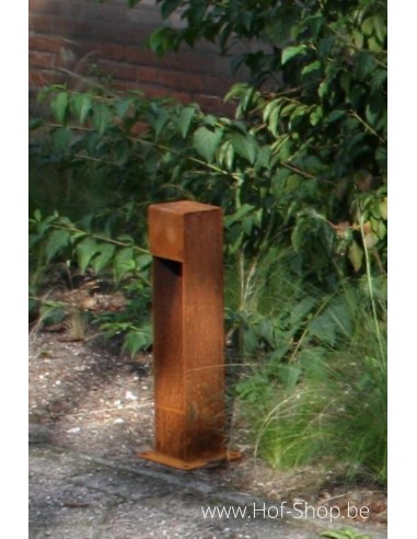 C1S - 500 Éclairage au sol en acier Corten - Éclairage de jardin GARDD