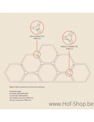 Hex 91,5 x 40 x 80 cm - Adezz houtopslag in cortenstaal