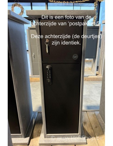 Postpakket 2 bouchard - boîte à colis en pierre bleue