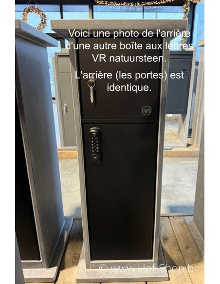 Postpakket 2 bouchard - boîte à colis en pierre bleue
