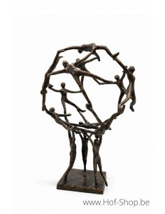 Connection - bronzen beeld (AN3066BR-BI)