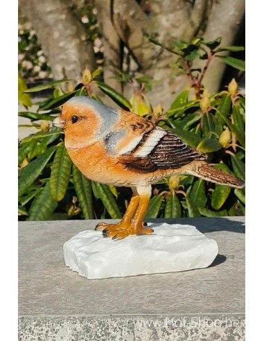 Vink gekleurd - bronzen beeld (BS1541C)