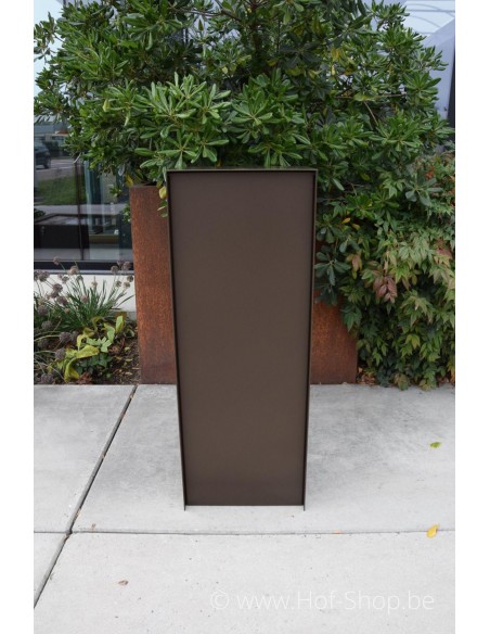 Dropbox Small Back Door met RAL-kleur naar keuze - pakketbus aluminium