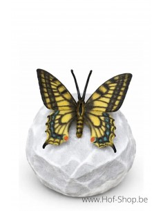 Wings in bronze papillon machaon - statue en bronze (BS1547C)