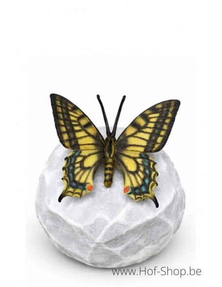 Wings in bronze papillon machaon - statue en bronze (BS1547C)