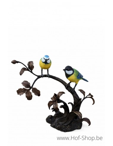Vogelpaar - bronzen beeld (BS1562B)