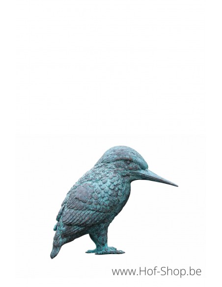 Martin-pêcheur - statue en bronze (BS1539V)