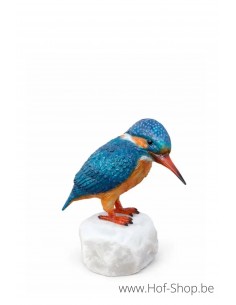 Martin-pêcheur paint - statue en bronze (BS1539C)