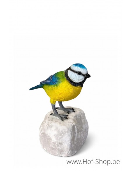 Mésange bleue - statue en bronze (BS1542C)