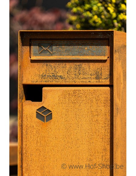 Marun - Geroba boîte à colis en acier corten