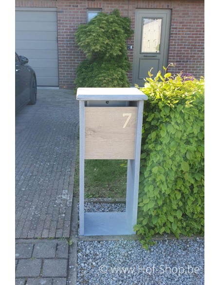 P-Box 1 houtlook - brievenbus arduin