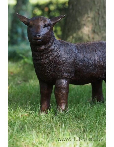 Lammetje - bronzen beeld (B73017)