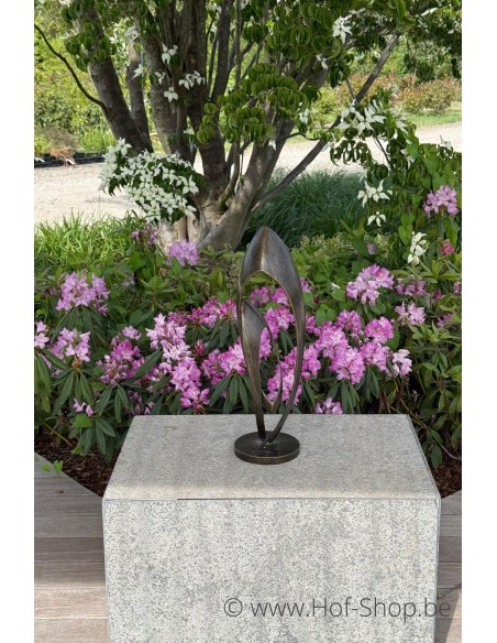 Sculpture moderne 'Endless' petite - statue en bronze (AN2682BR-BI)