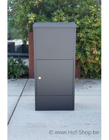 Allux 600 LARGE antracite Front Door rukolock - boîte à colis