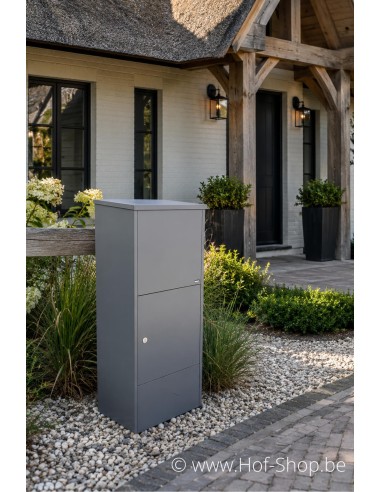 Allux 600 LARGE antracite Front Door rukolock - boîte à colis