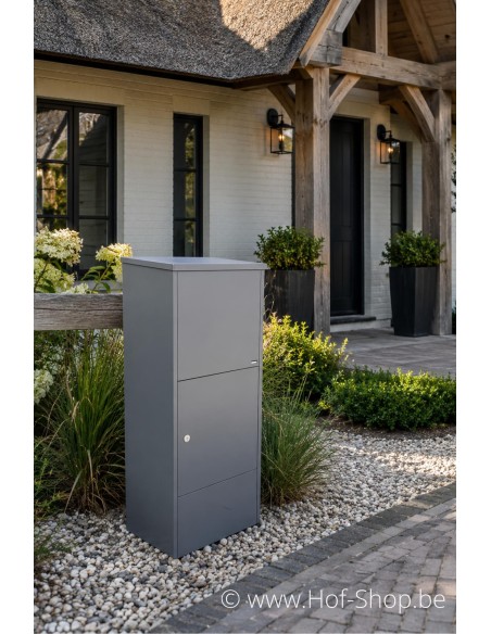 Allux 600 LARGE antracite Front Door rukolock - boîte à colis