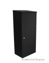 Allux 600 LARGE zwart Front Door rukolock - pakketbus