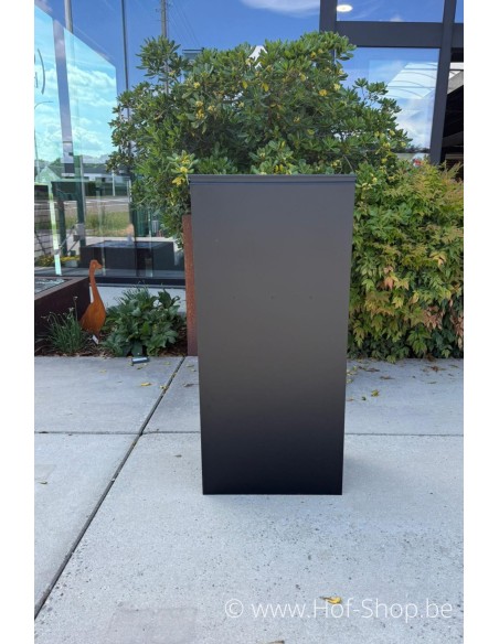 Allux 600 LARGE noir Front Door rukolock - boîte à colis