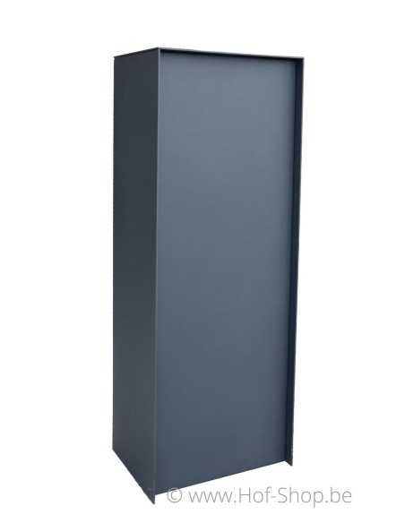 MODÈLE DE SHOWROOM Dropbox Small RAL 7016 Back Door - ONZO boîte à colis aluminium