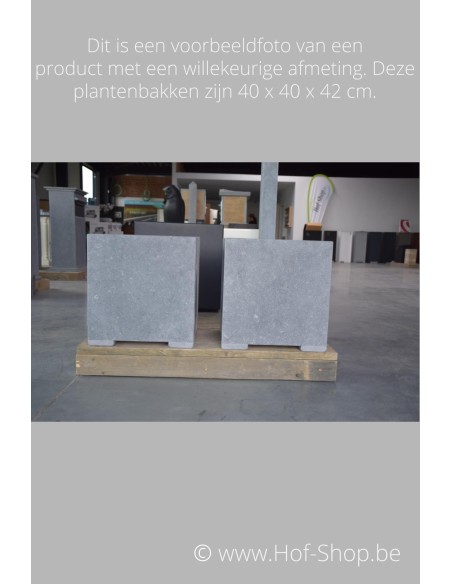 Square Modern 40 x 40 x 42 cm - VASP Plantenbak in arduin