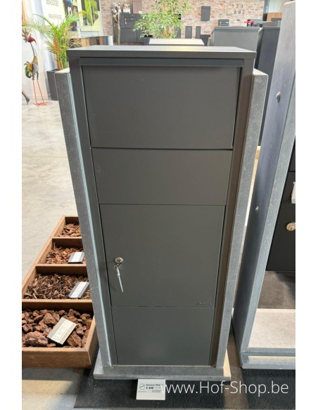 OUTLET Hannover Modèle 1 gris-noir - boîte à colis en pierre bleue