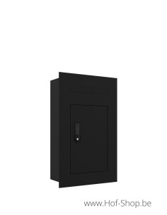 Intrabox DCL RAL 9005 - boîte aux lettres encastrée ONZO